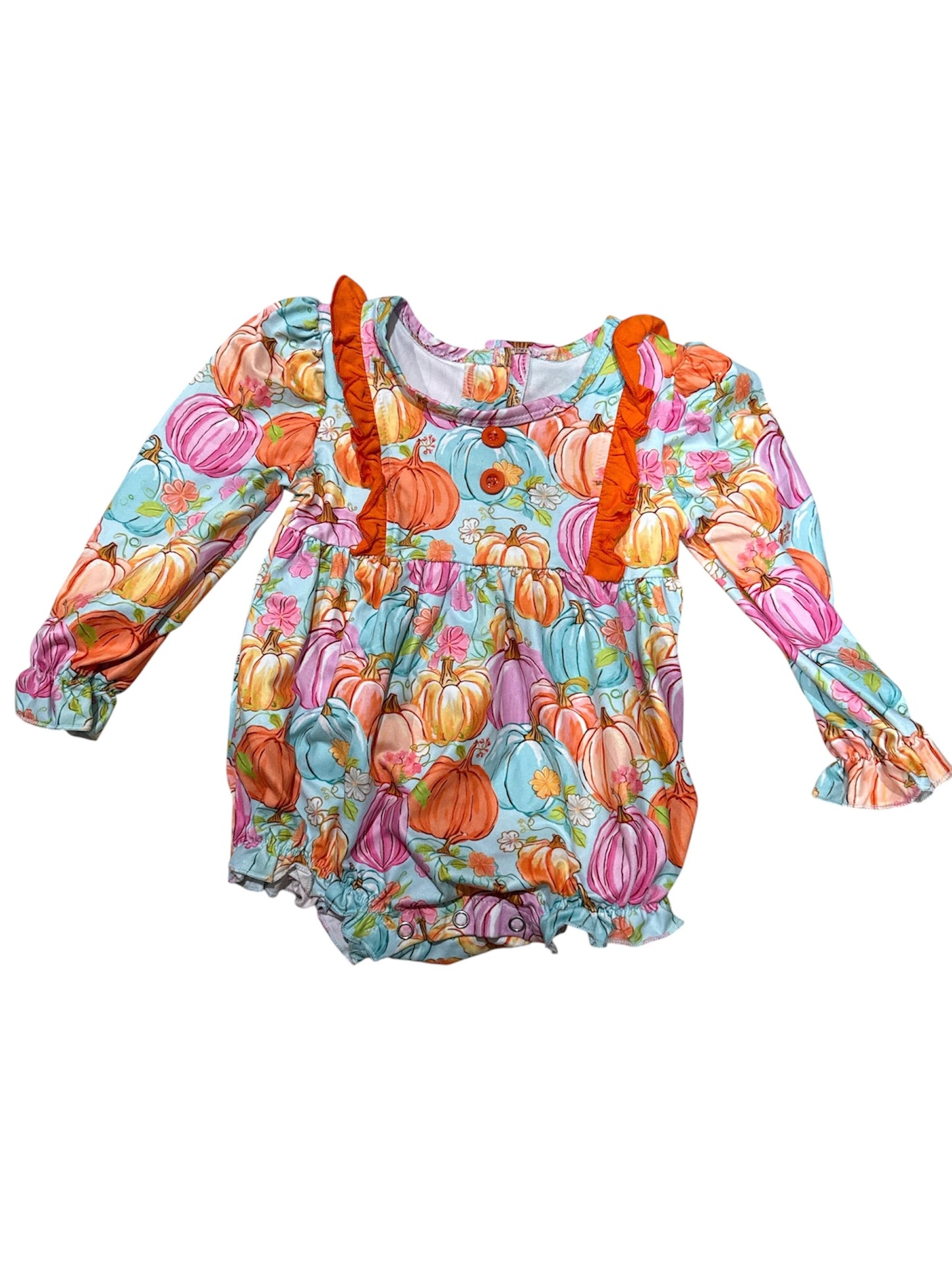 Girl's Pumpkin Bubble