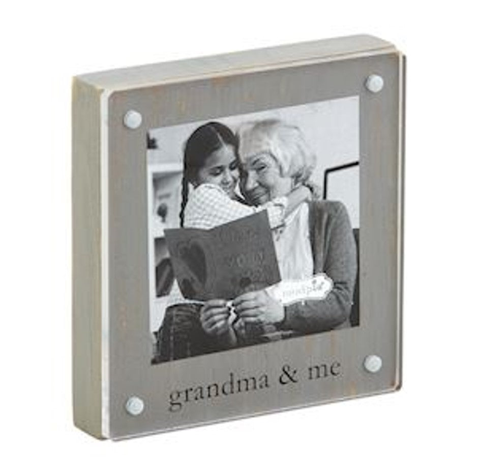 Grandma & Me Acrylic Block Frame