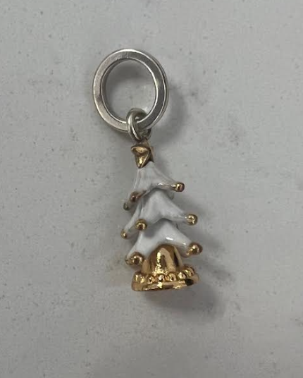 Flock Christmas Tree Charm