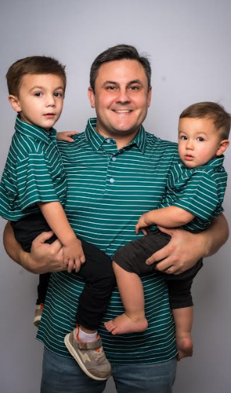 Green Polo Daddy & Me