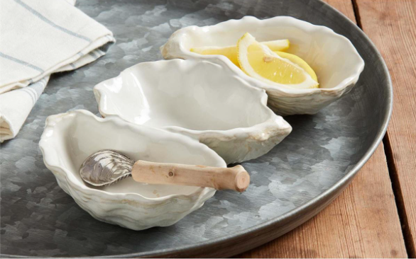 OYSTER TRIPLE DIP SET