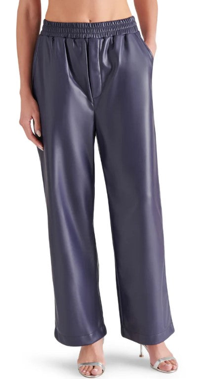 Gilda faux leather pant - The Season Boutique