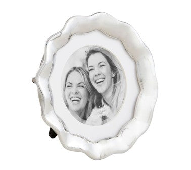 Round Wavy Metal Mini Frame - The Season Boutique