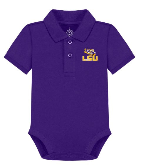 LSU Polo Bodysuit