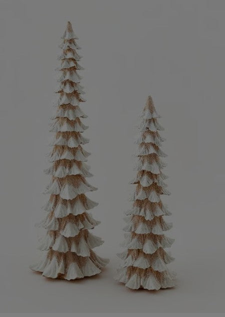 Snowy Brown Tree 22" 32"