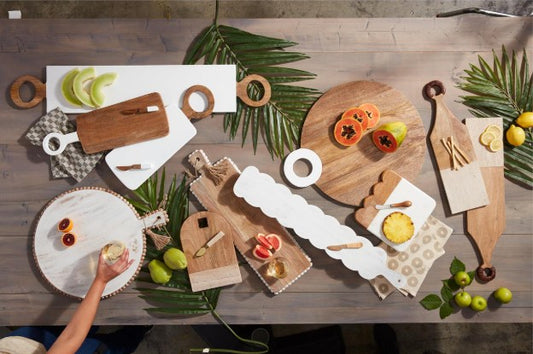 White Ring Long Board