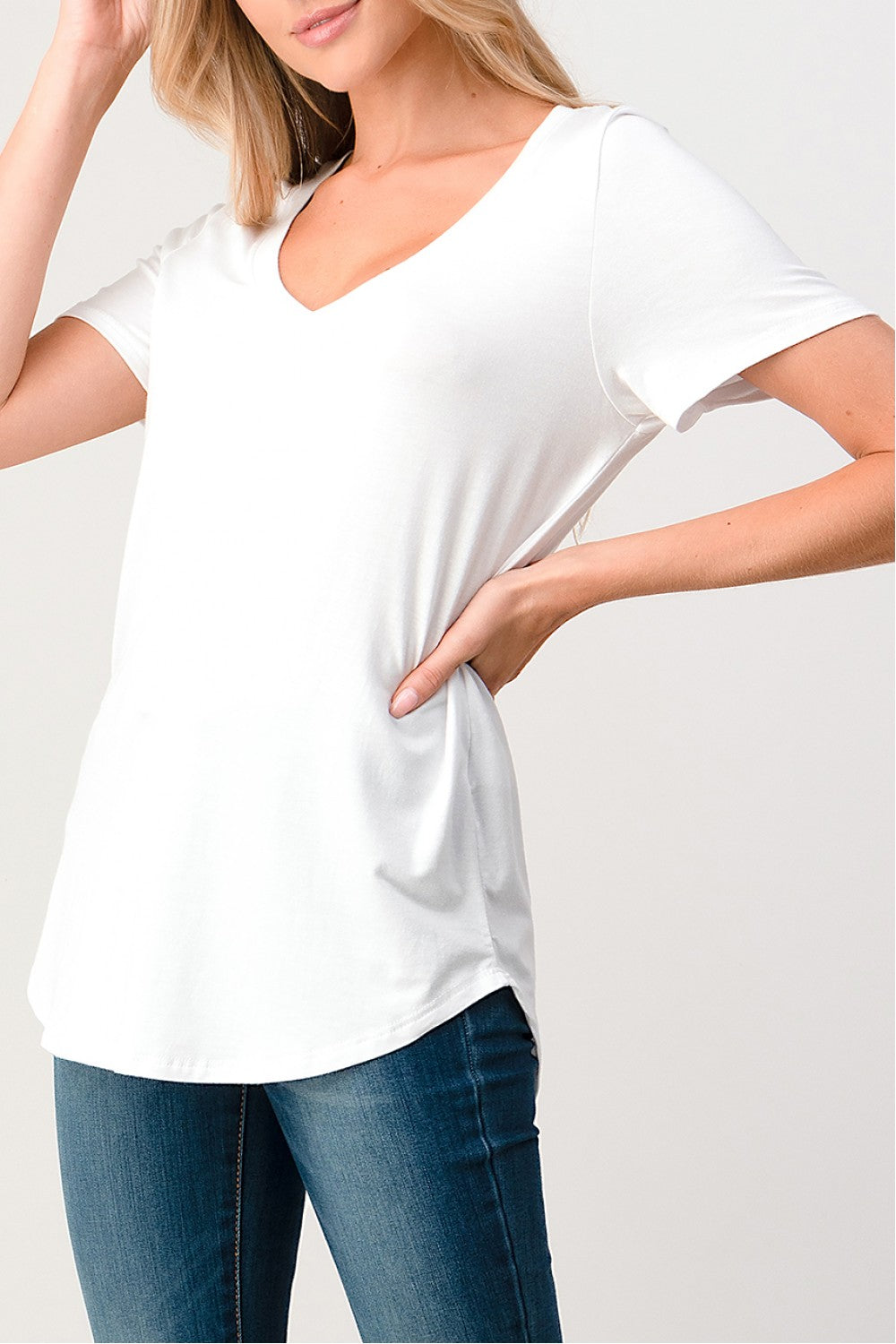 V-neck Tee