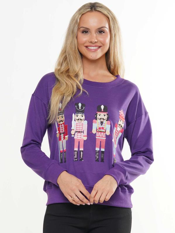 Purple Nutcracker Long Sleeve