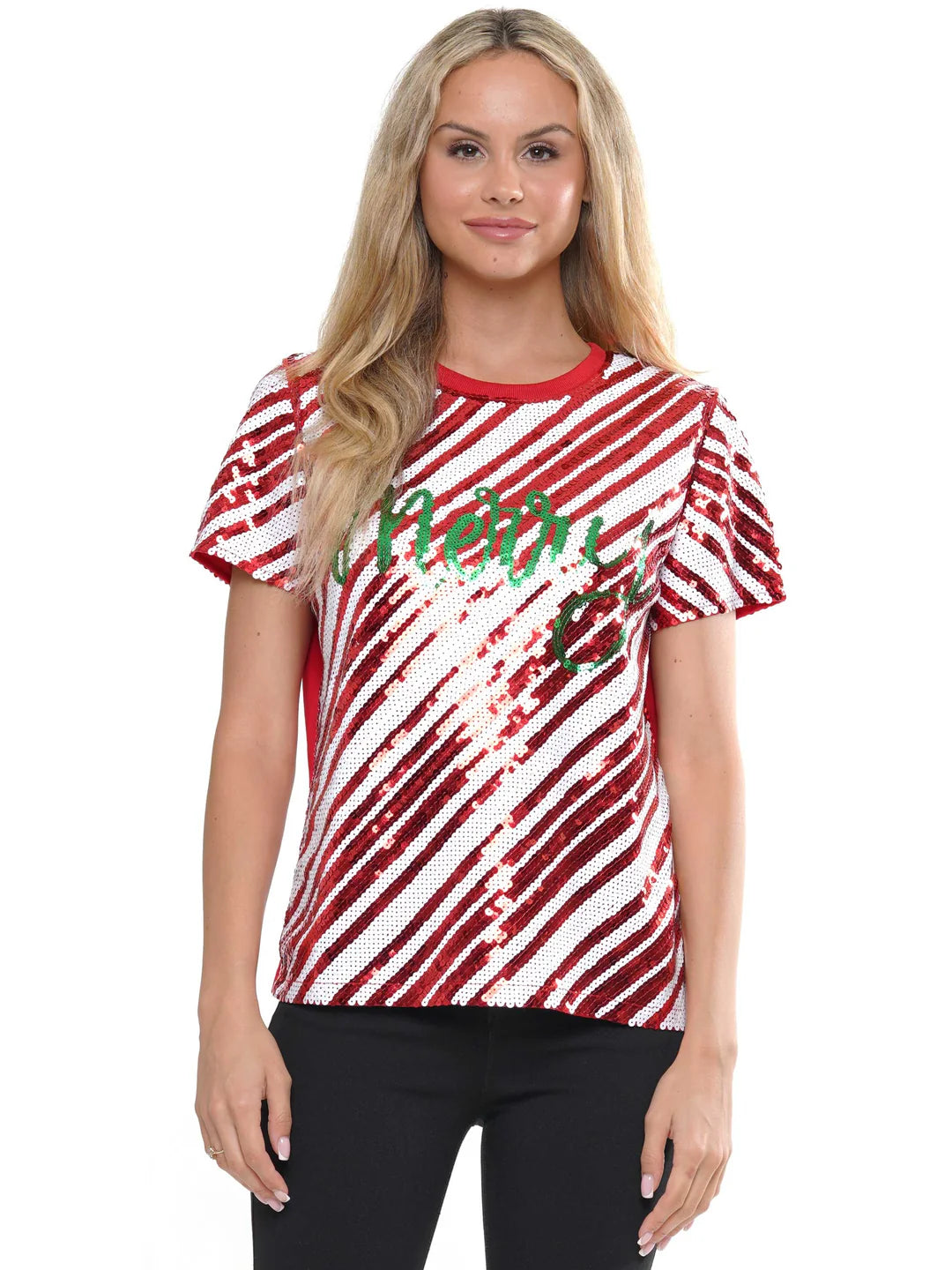 MERRY SEQUIN TOP