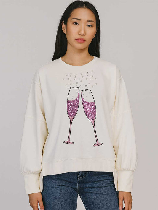 Champagne Glasses Long Sleeve