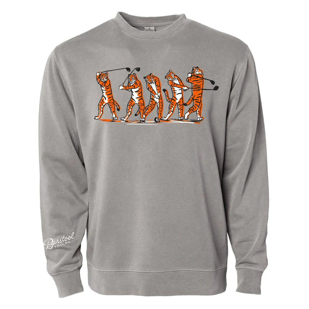 Barstool Tiger Swing Crewneck