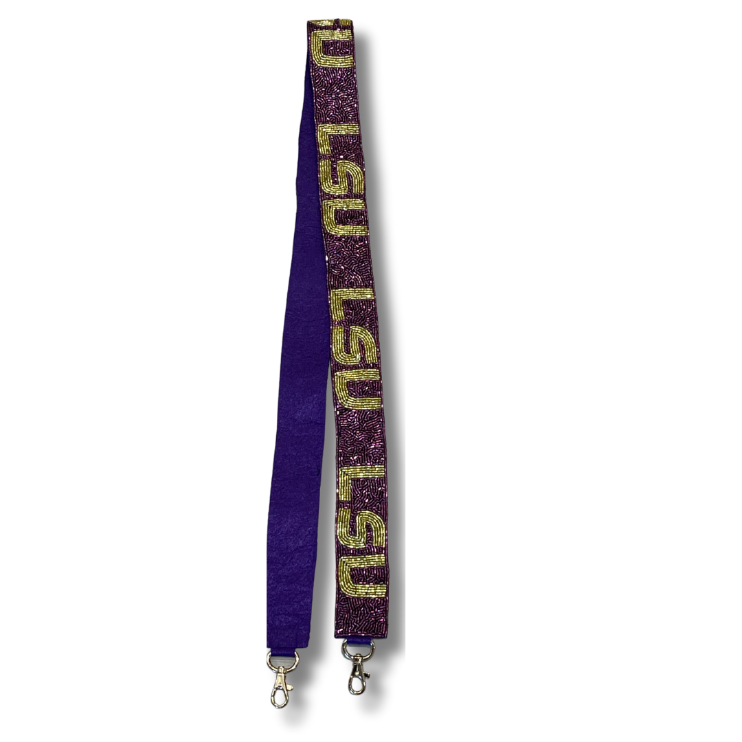 Beaded Gameday Purse Strap