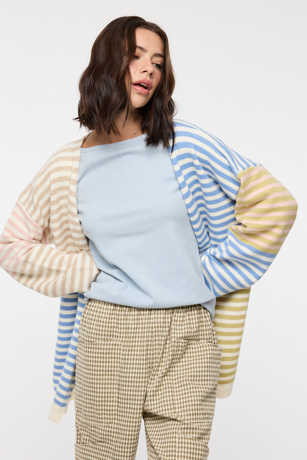 Multicolor Striped Sweater