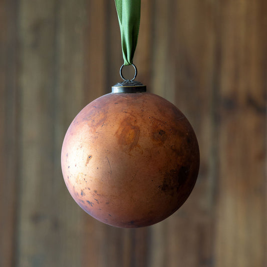 Pomegranate Mercury Glass Ball Ornament - The Season Boutique