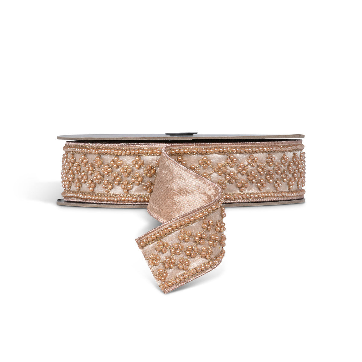 Pearl Pattern Rose Gold Ribbon - The Season Boutique