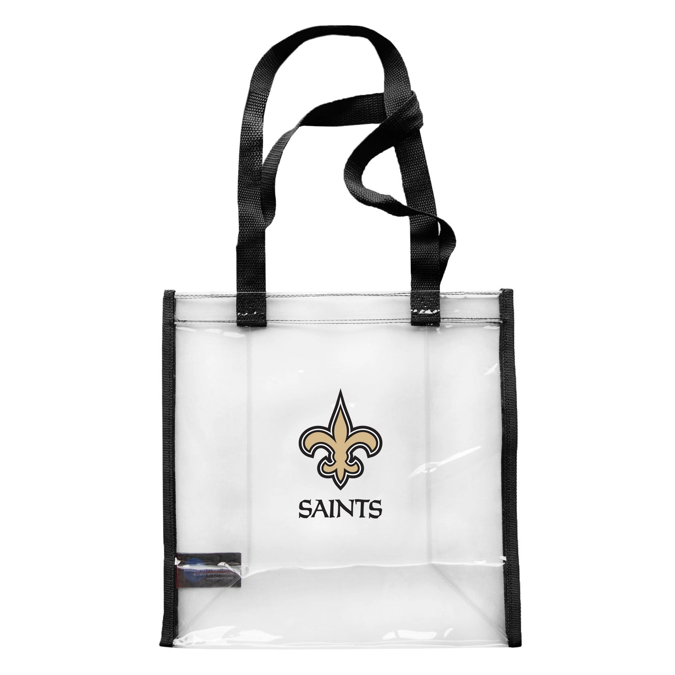 NFL New Orleans Saints Clear Tote