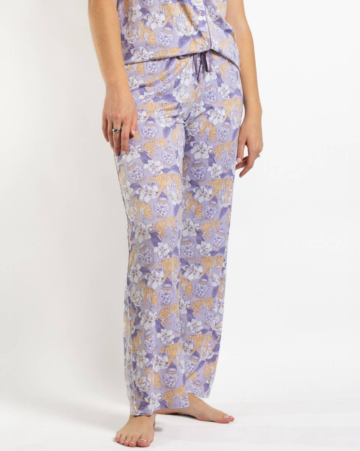Chinoiserie Tiger Sleep Pants