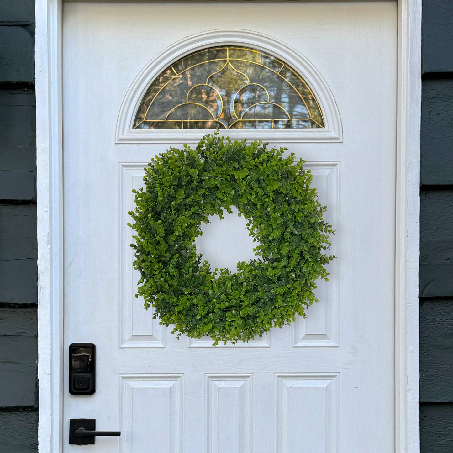 24 Inch Artificial Boxwood Wreath
