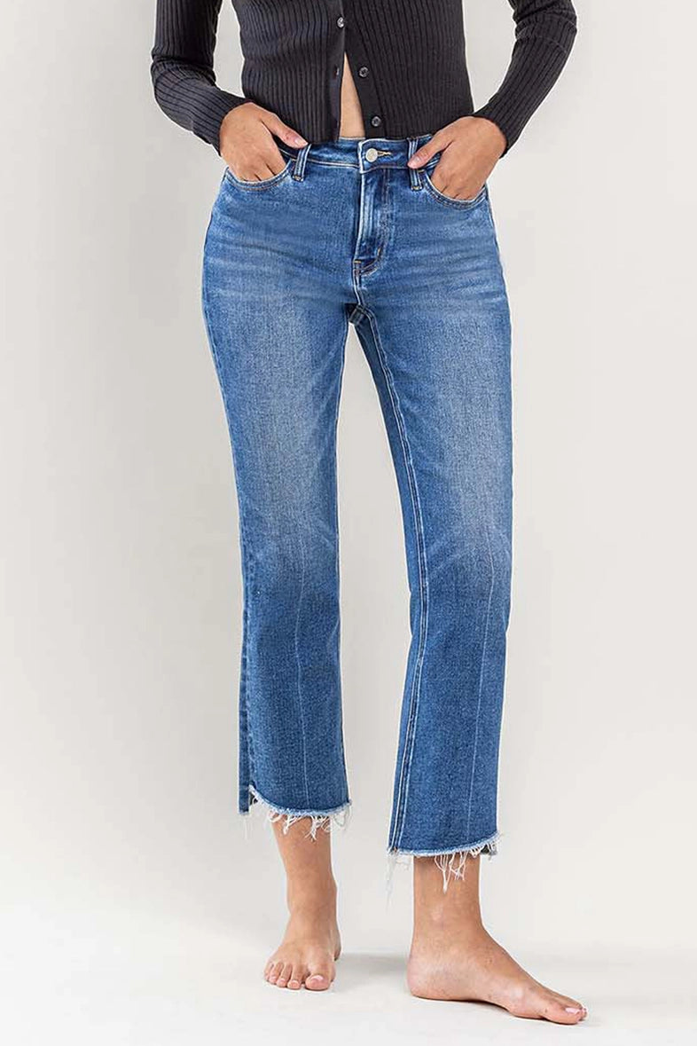 High Rise Kick Flair Jeans