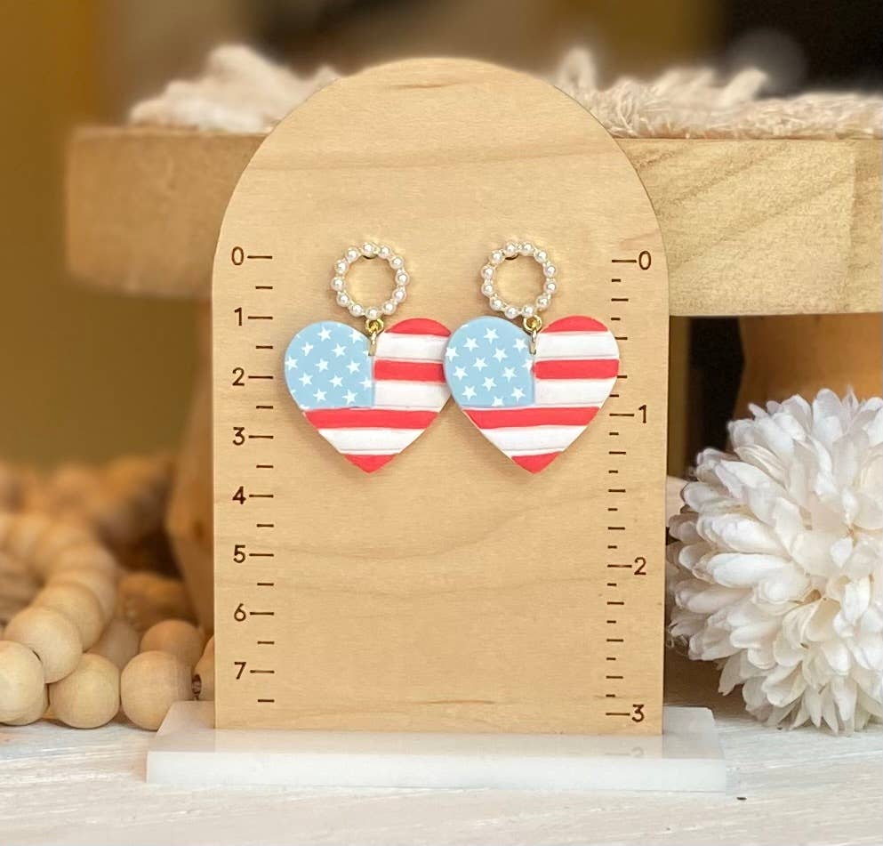 Fourth of July Handmade Earrings | Statue of Liberty - The Season Boutique