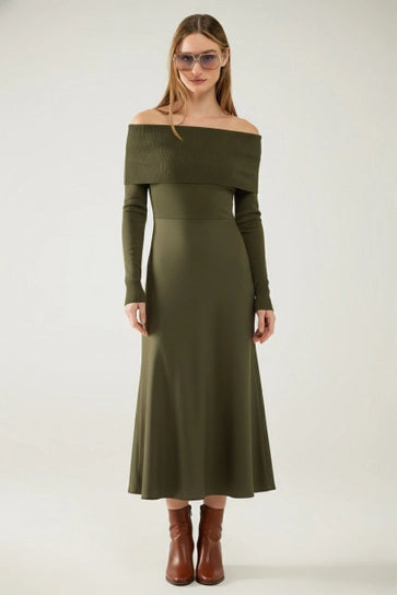Olive Maxi Dress
