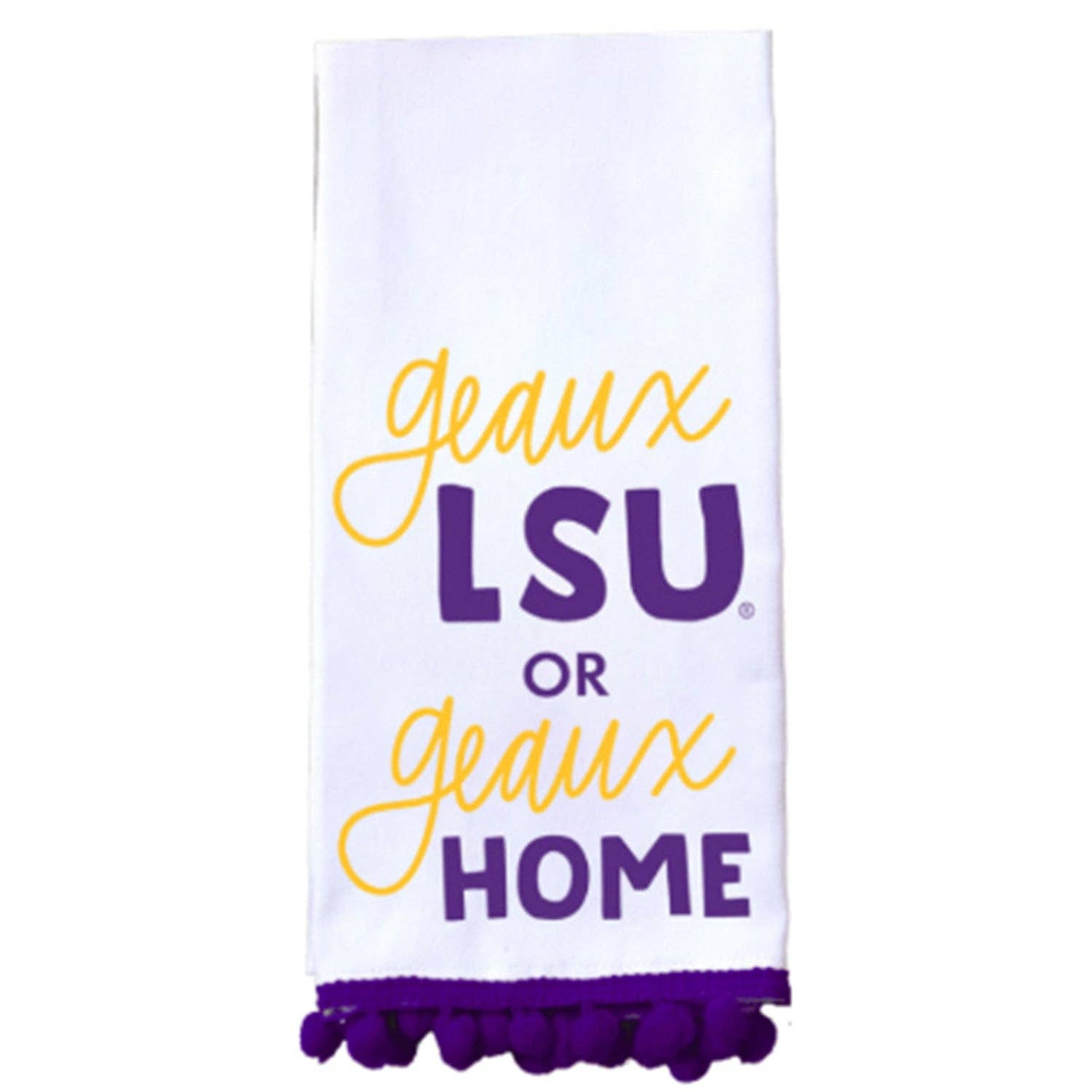 Tea Towel Geaux LSU - The Season Boutique