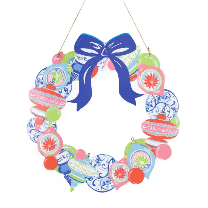 Whimsical Wonders Wreath Door Hanger Multi 19x19.75