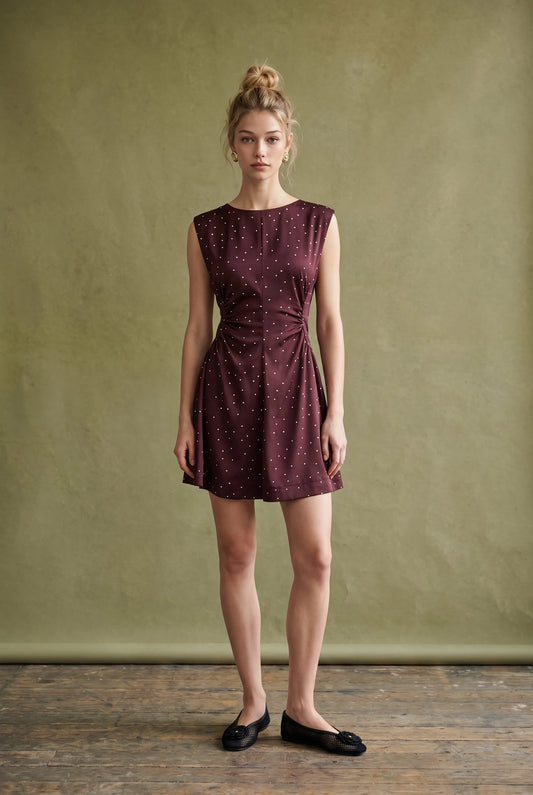 Polka Dot Mini Dress - The Season Boutique