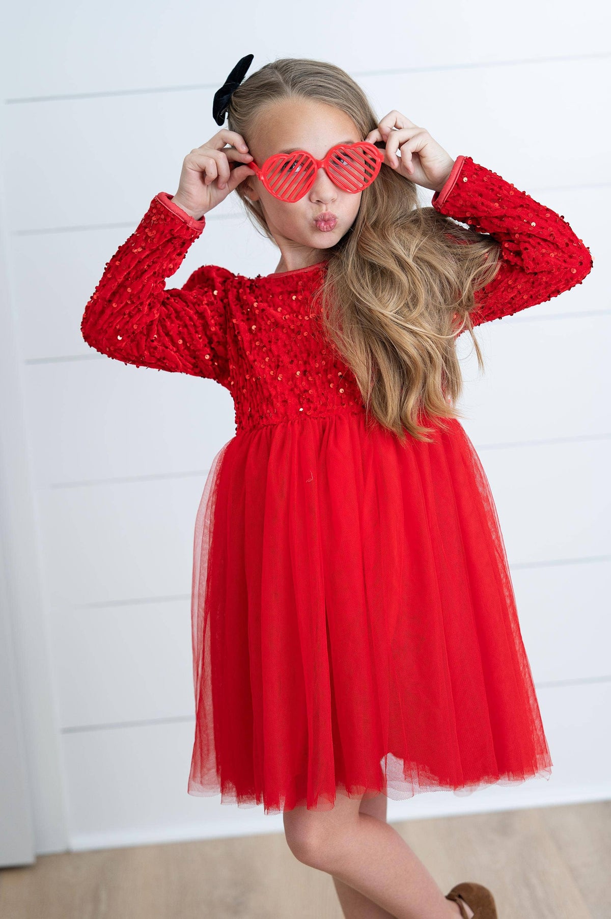 Victoria Sequin Tulle Dress