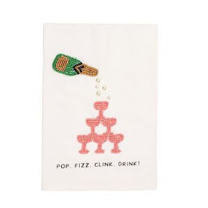 Beaded Bar Towel - The Season Boutique