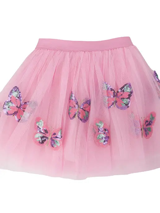 Pink Sequin Butterfly Tutu