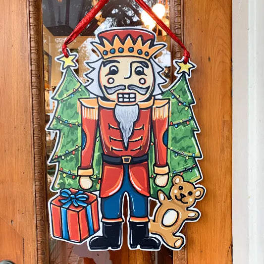 Nutcracker Door Hanger