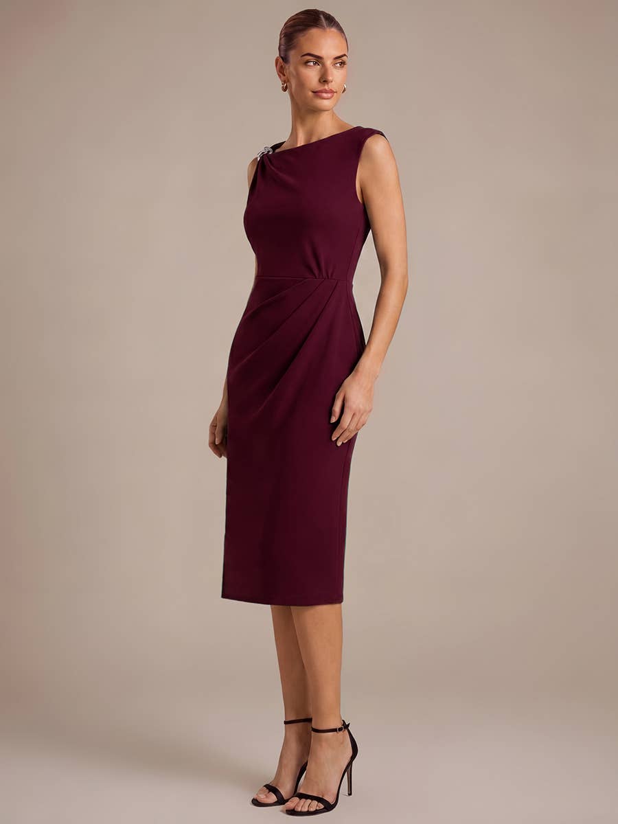 Asymmetric Midi Dress