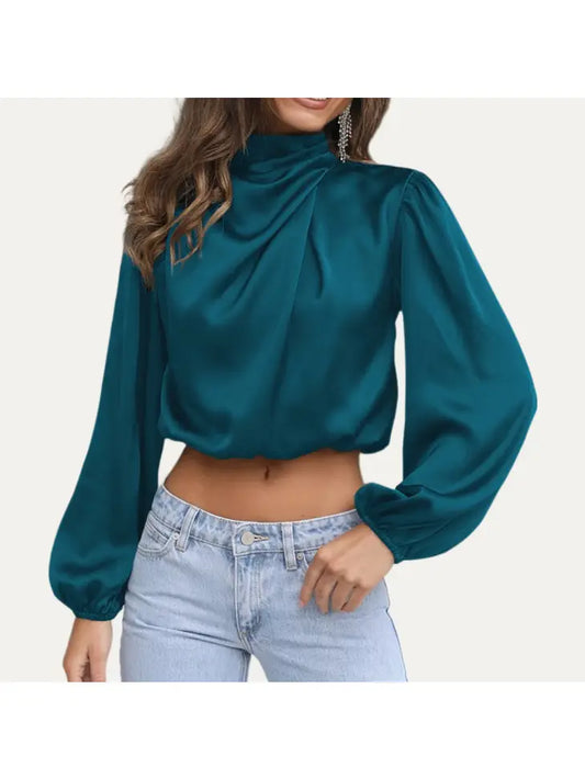 Long Sleeve Crop Top