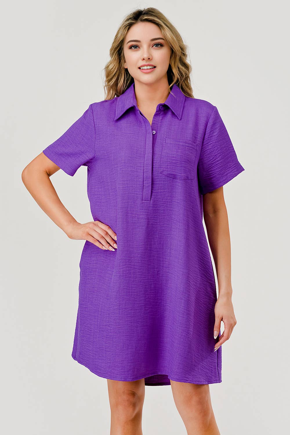 Ellie Collared Game Day Dress – The Season Boutique