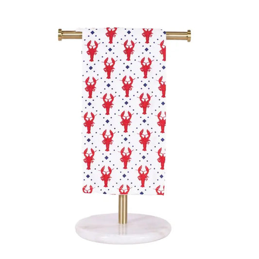 Crawdad Craze Hand Towel