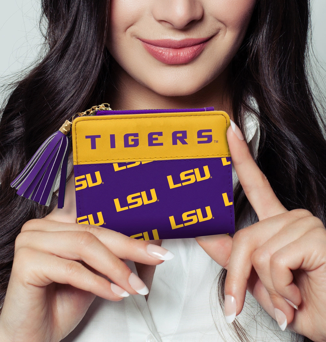 NCAA LSU Tigers Mini Organizer Wallet