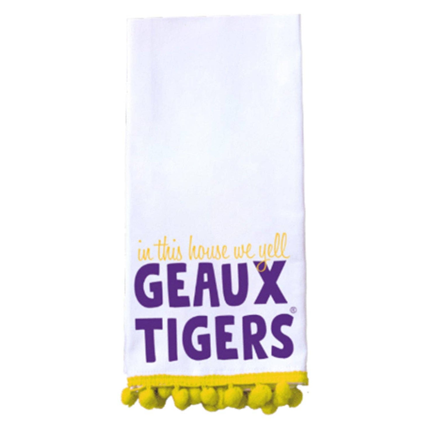 Tea Towel Geaux Tigers - The Season Boutique