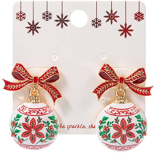 Ornament Drop Earrings - The Season Boutique