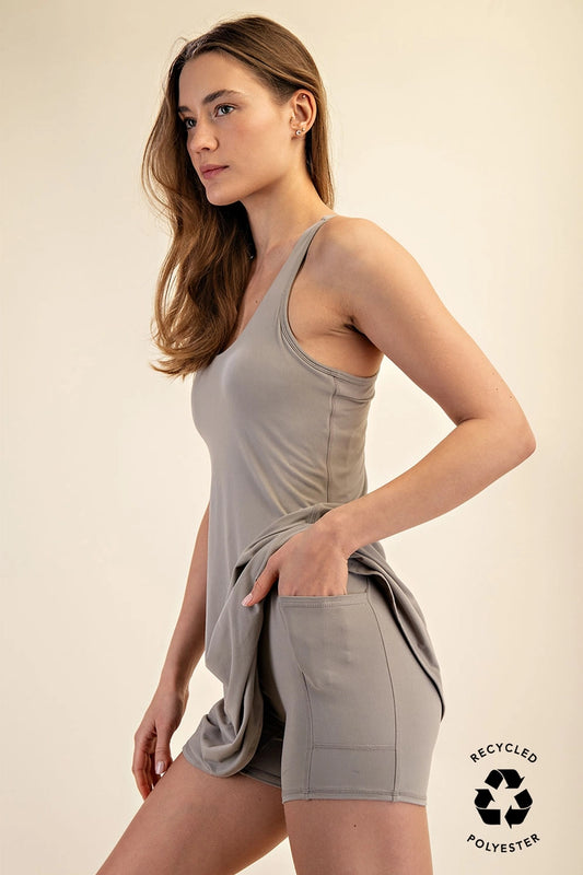 Tennis Romper Dress