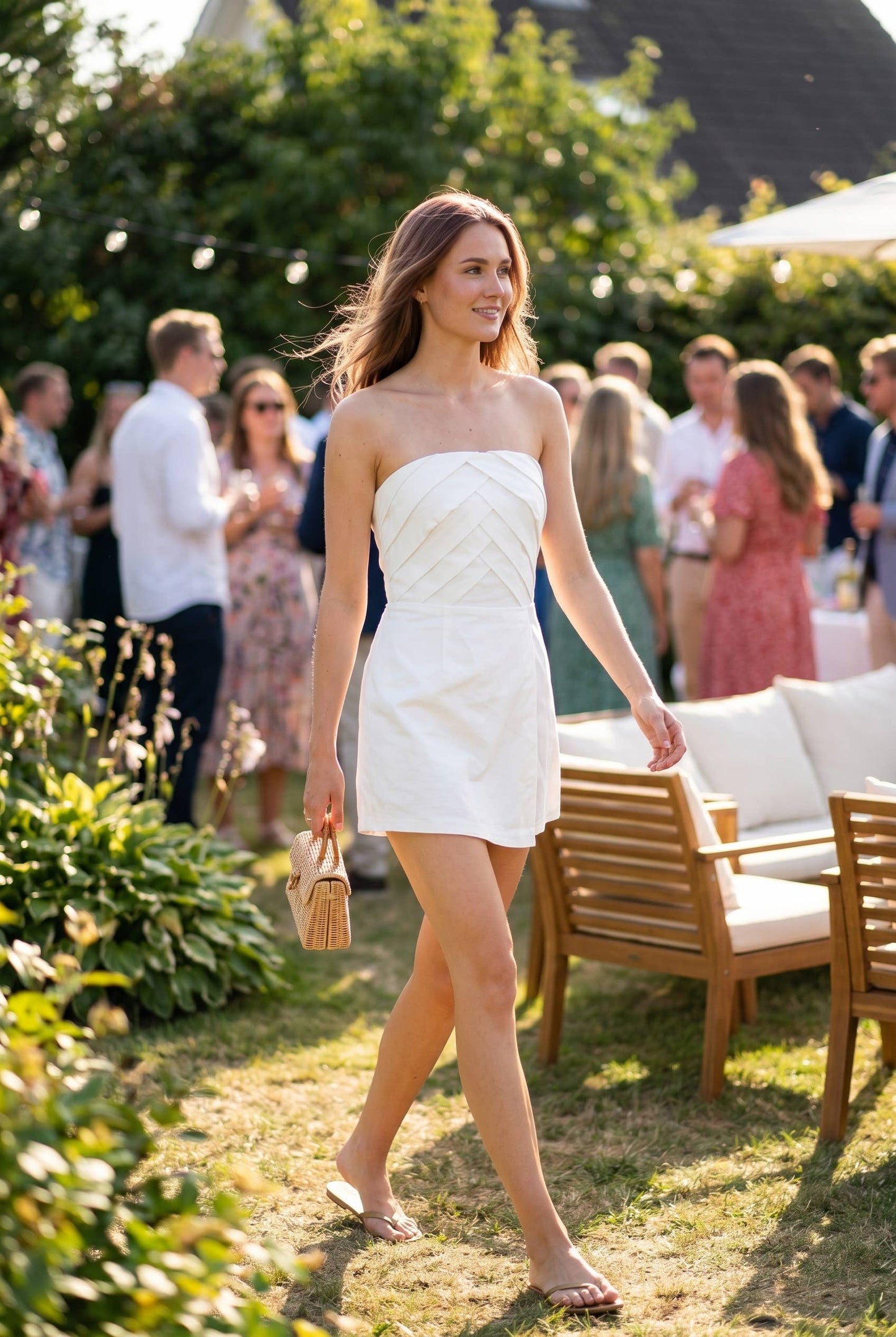 Bold Pleated Romper