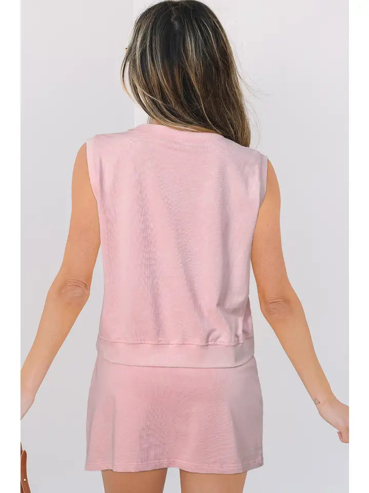 Tank Top & Split Skort Set