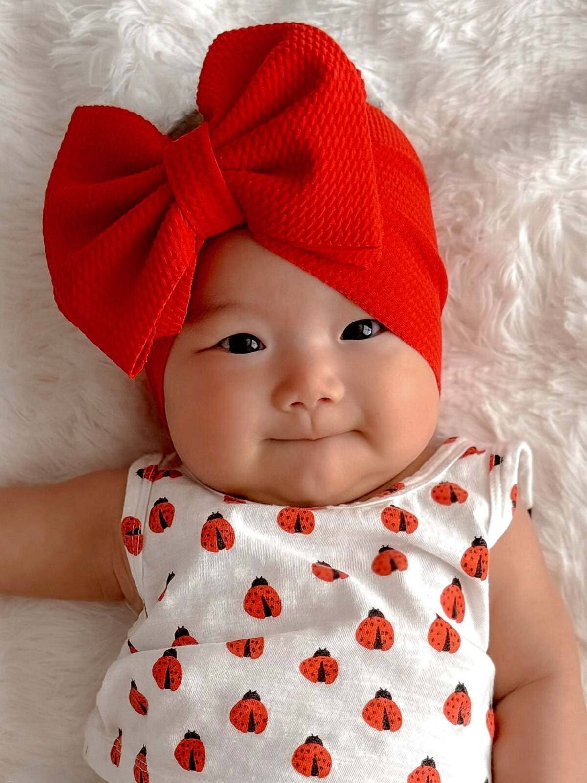 Big Red Bow Headband - The Season Boutique