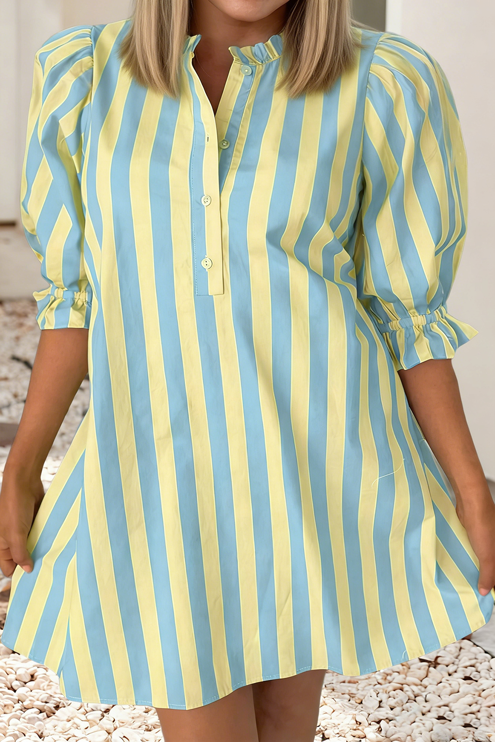 Striped Mini Dress