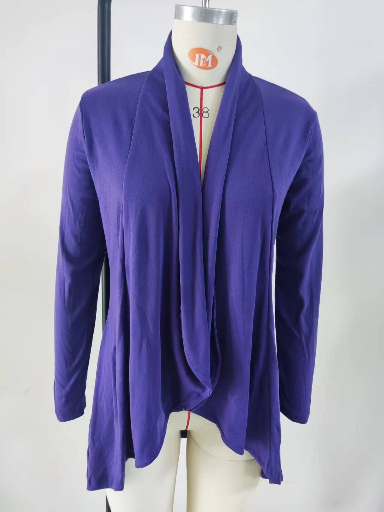Long-sleeved loose knitted cardigan