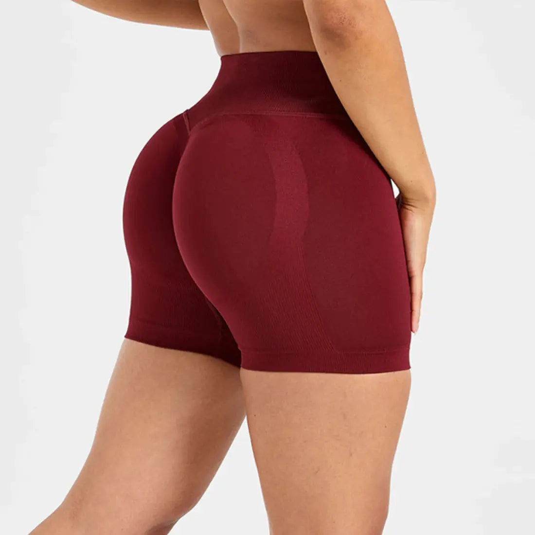 Women's High-Waisted Sports Shorts - The Season Boutique