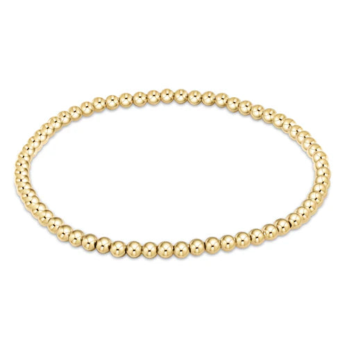 Enewton Extends-Classic Gold 3mm Bead Bracelet