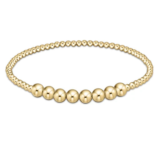 Classic Gold Bliss 2.5mm - 5mm Gold-Bracelet