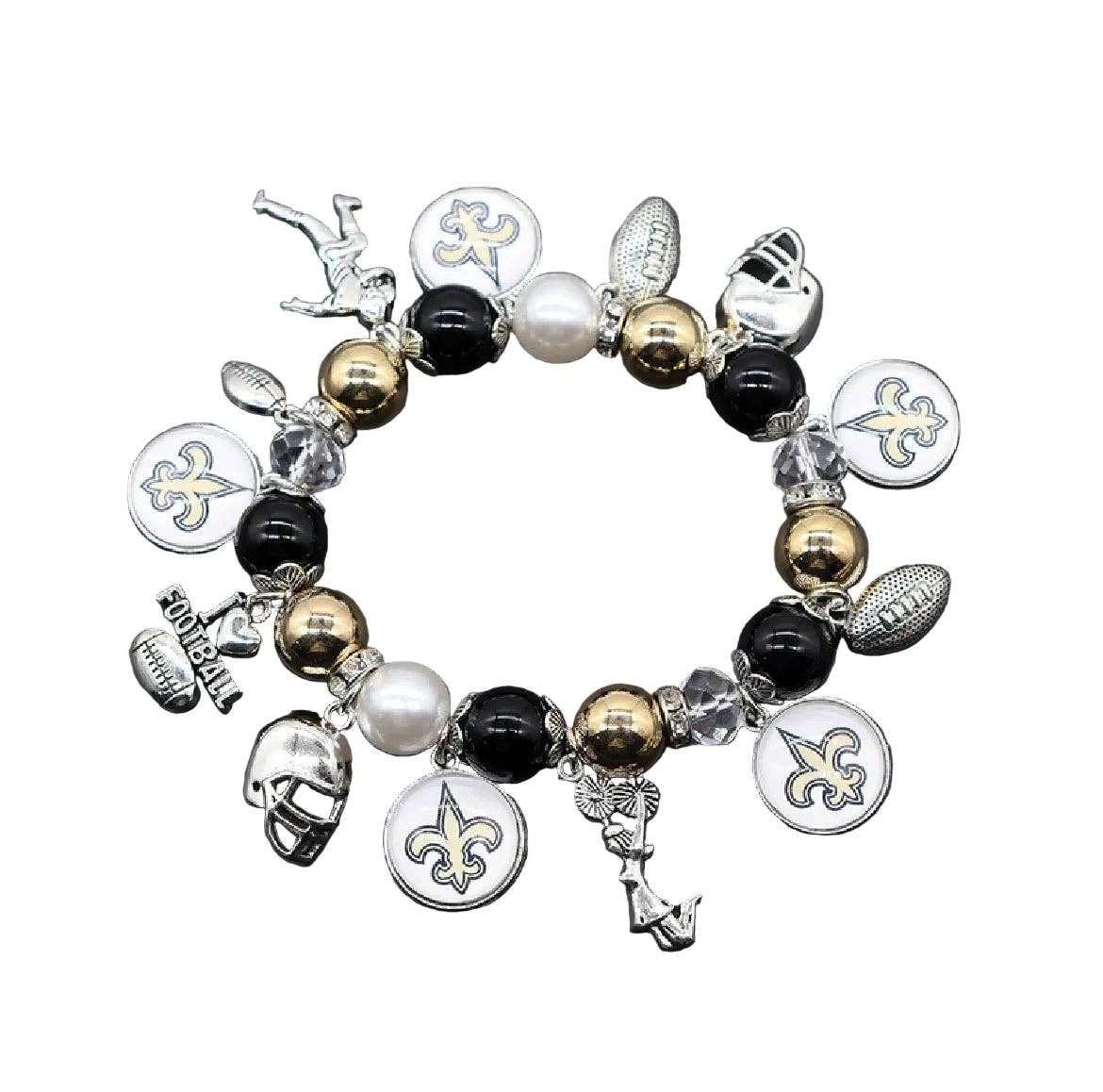 Saints Charm Bracelet