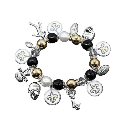 Saints Charm Bracelet - The Season Boutique
